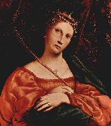 Lorenzo Lotto Hl. Katharina von Alexandrien oil painting reproduction
